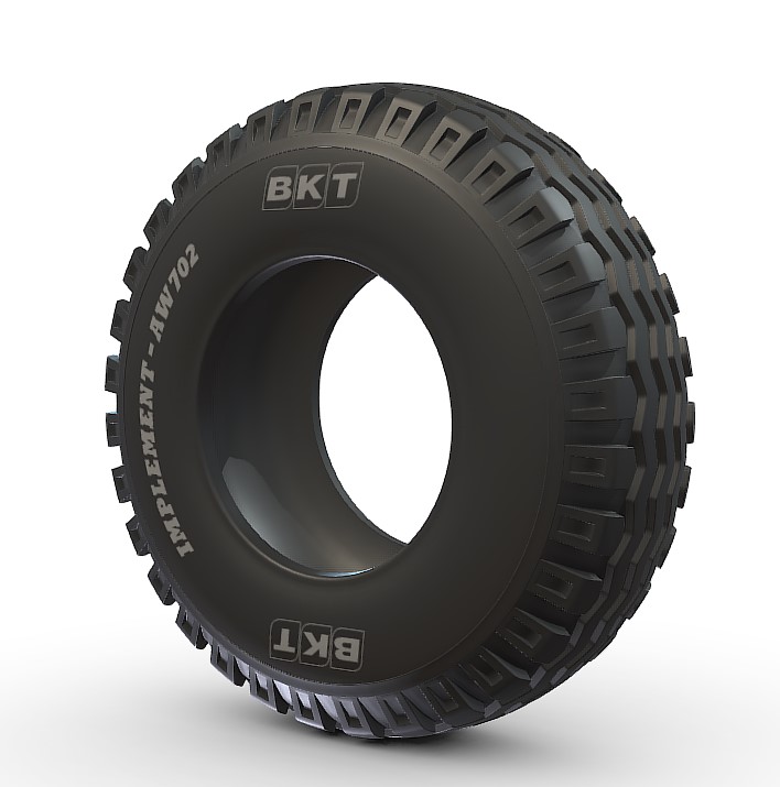 NEW 10/75-15.3 BKT Tires AW 702 Implement F-3 G (14 Ply), 100% for